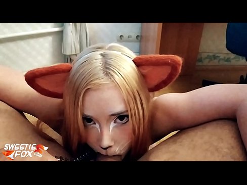 ❤️ Kitsune swallowing cock and cum in her mouth ❤️❌ Quality sex at en-gb.cutebento.top ❤